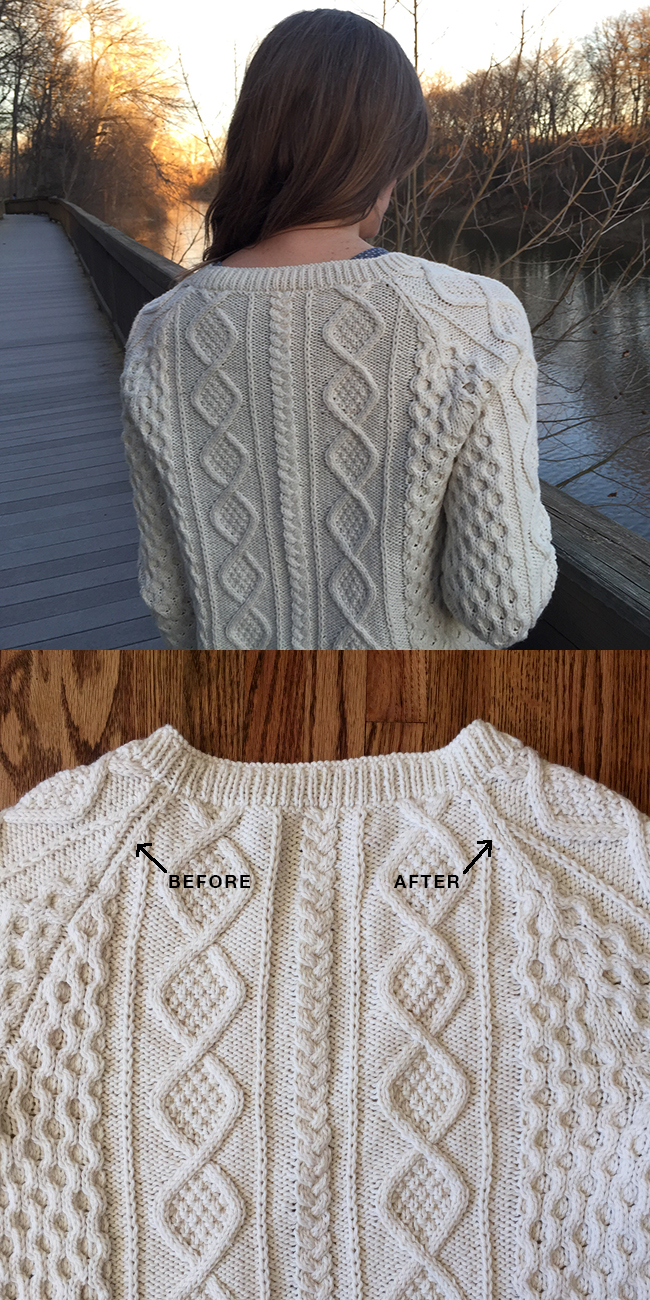 Basted knitting: Or, how (and why) to seam a seamless sweater
